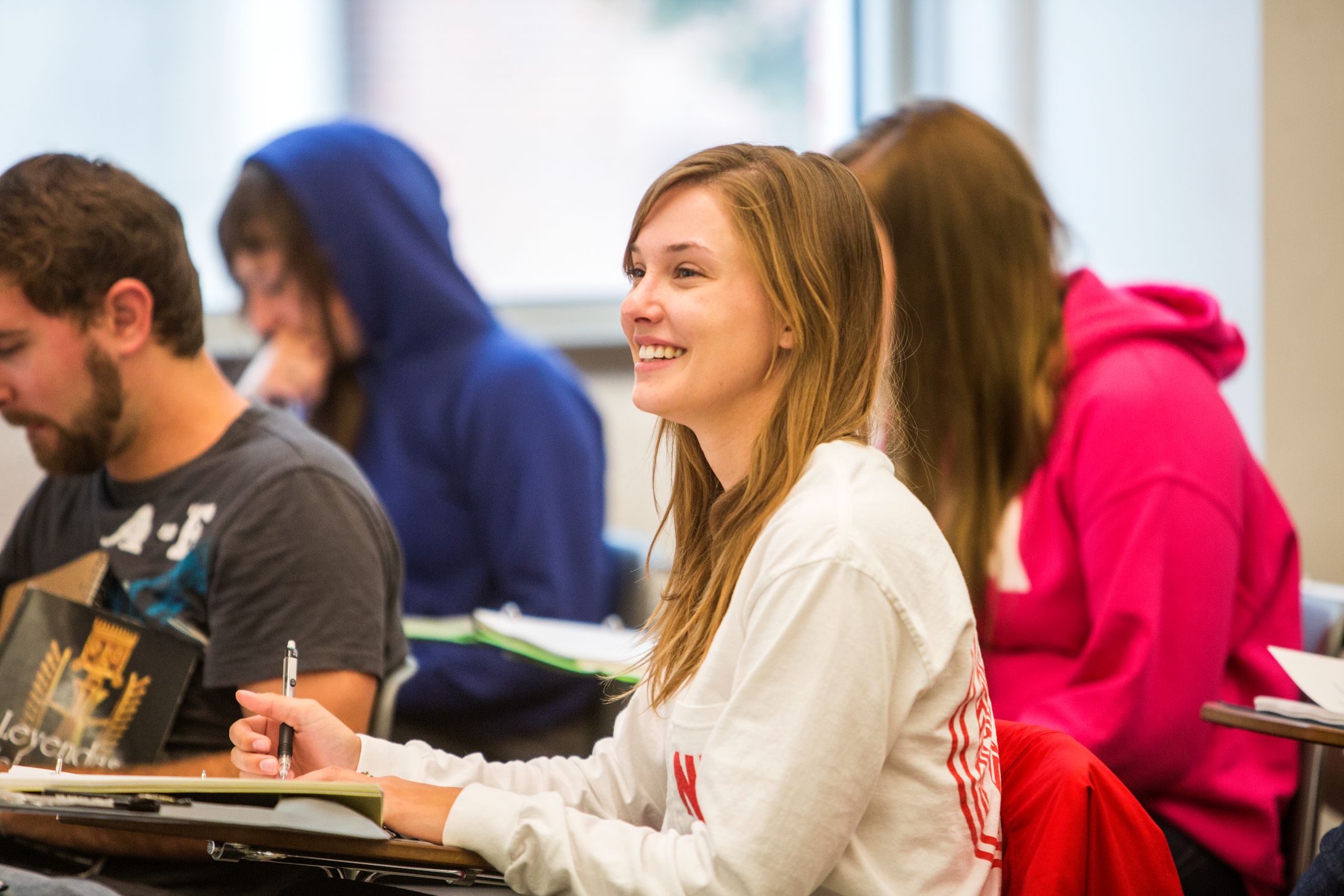 Students in classroom