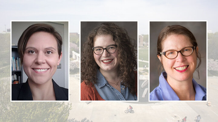 Patricia Wonch Hill, Meghan Leadabrand, and Julia McQuillan